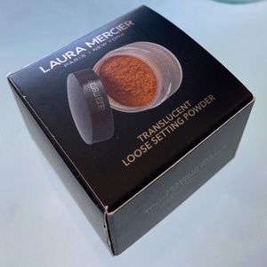 LAURA MERCIER Mini Translucent Loose Setting Face Powder Medium Deep Authentic